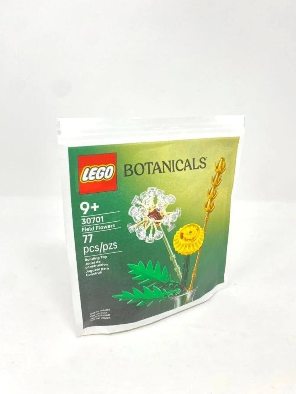 LEGO Botanicals Field Flowers Building Kit 30701 Creativity 77 Pcs Ages 9+